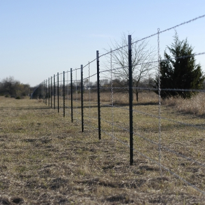 BARBED WIRE  FENCE