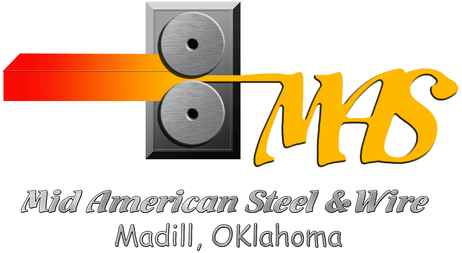 Mid American Steel Company Logo